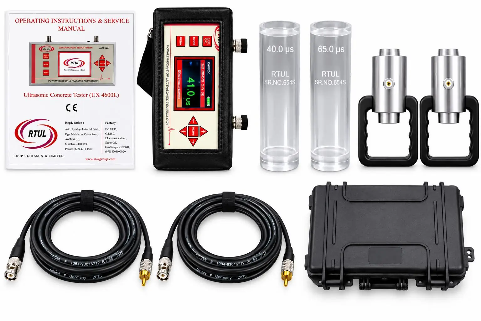 Ultrasonic Pulse Velocity Testing Equipment